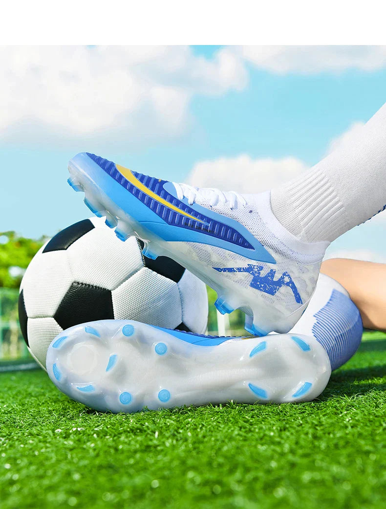 New Men Soccer Shoes Breathable Unisex Football Boots Professional Training Ultralight Wholesale Indoor Futsal Drop Shipping