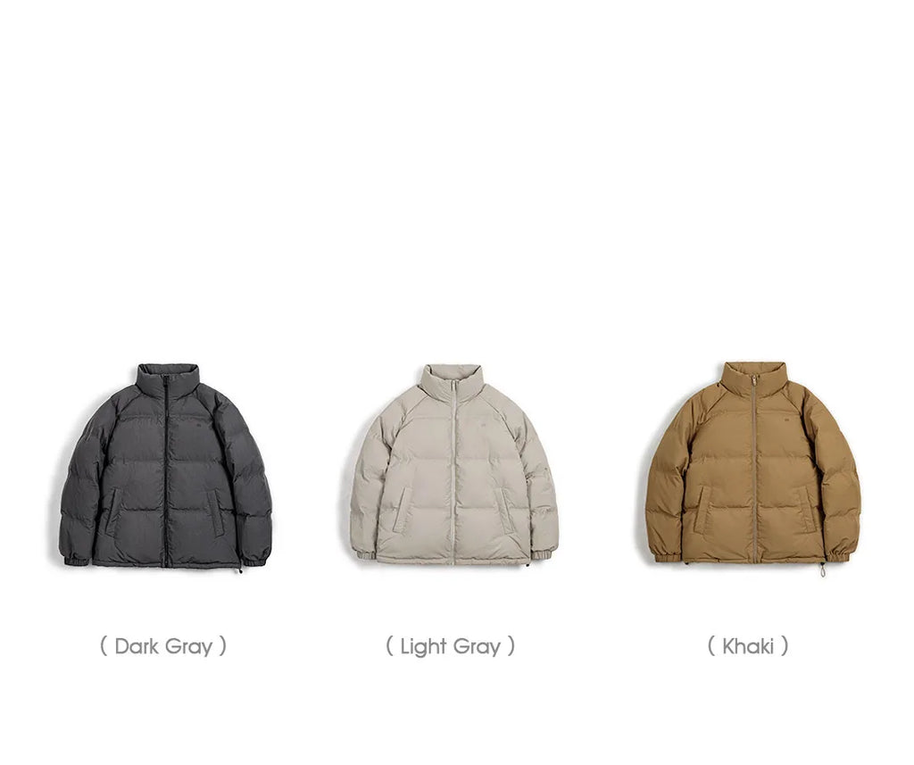 Winter Down Jacket for Men White Duck Down Filling Outdoor 4-Grade Waterproof Stand-up Collar Coat Thickened Warm Jacket