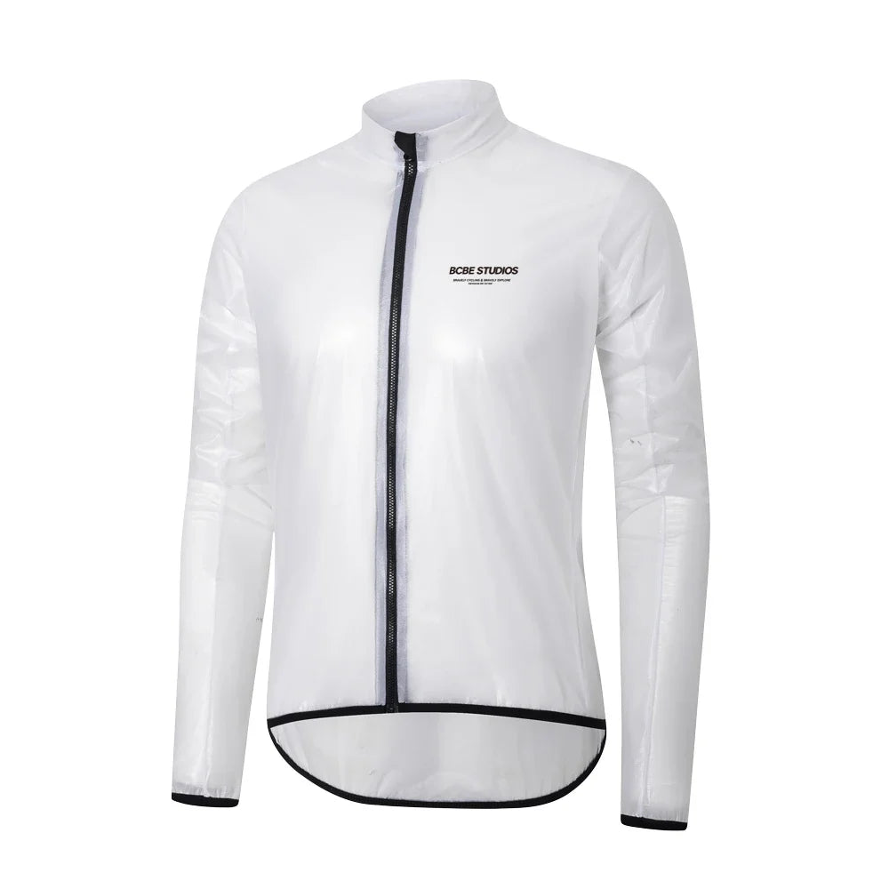 Cycling Rain Jacket Lightweight Windproof Waterproof Bicycle Windbreaker Pro Team Cycling Coat MTB Road Bike Jersey