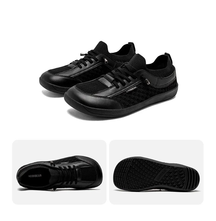 Men Barefoot Shoes Women Slip On Wide Toe Walking Sneaker | Zero Drop Sole | Lightweight Breathable Minimalist Shoes