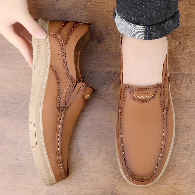Luxury Designer Brand Shoes for Men 2024 Cheap Shoes With Free Shipping Men's Natural Leather Sneakers Man Trend 2024 Loafers