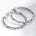 18K Plated 1.74-6.5cttw All Moissanite Hoop Earrings for Women Lab Diamond Jewelry 100% 925 Sterling Silver Earring