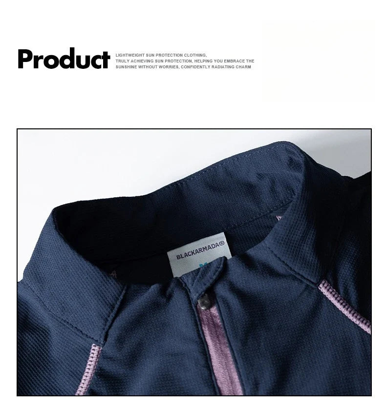 Outdoor Sports Lightweight Quick-Dry Long Sleeve T-shirt for Men & Women with UV Protection