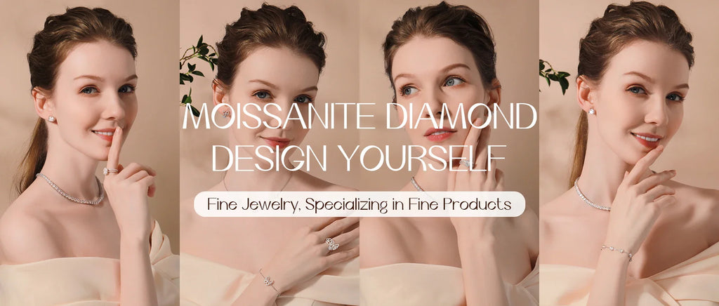 Top Quality Moissanite Diamond Necklace for Women Solid 10k 14k 18k Yellow Gold Penant Fine Jewelry Gifts Wholesale New