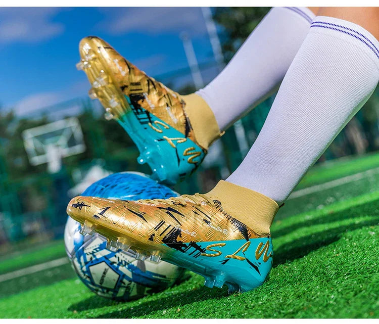Professional Football Boots Men Soccer Shoes Society Football Cleats FG Lightweight Training Soccer Sneakers Outdoor Sports Shoe