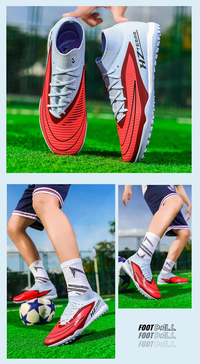 Men Football Boots New Turf Field Original Tenis Resistant Casual Casual Soccer Shoes Sneakers Ultralight Training Soccer Shoes