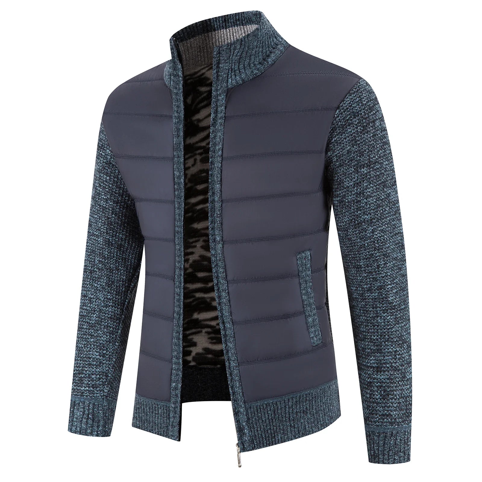 Men's Autumn Winter Sweater Baseball Coat Knit Jacket Korean Jumpers Male Windbreaker Fashion Pullovers Business Casual Knitwear