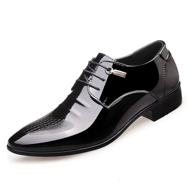 Brown Business Social Shoe Male Black Men's Formal Shoes Party Leather Casual Suit 2025 Trend Elegant and Classic Official New