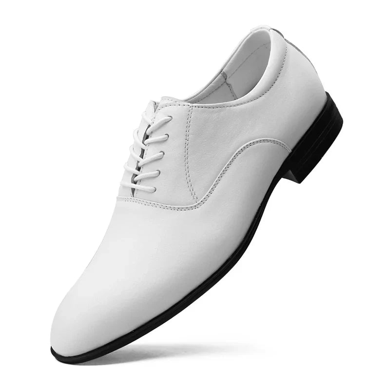Luxury Oxford Genuine Leather Mens Shoes Brand Formal Shoes Top Quality Business Wedding Dress Italian Footwear Plus Size 49 50