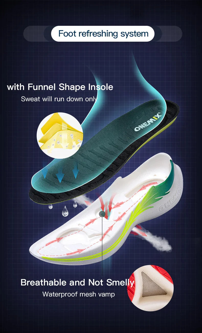 Carbon Plate Marathon Running Racing Shoes Professional Stable Support Shock-relief Ultra-light Rebound Sport Sneakers