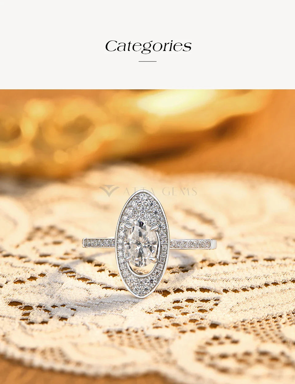Original New Full Synthetic Moissanite Ring Oval Cut 1CT s925 Sterling Silver Luxury Engagement Wedding Rings for Women