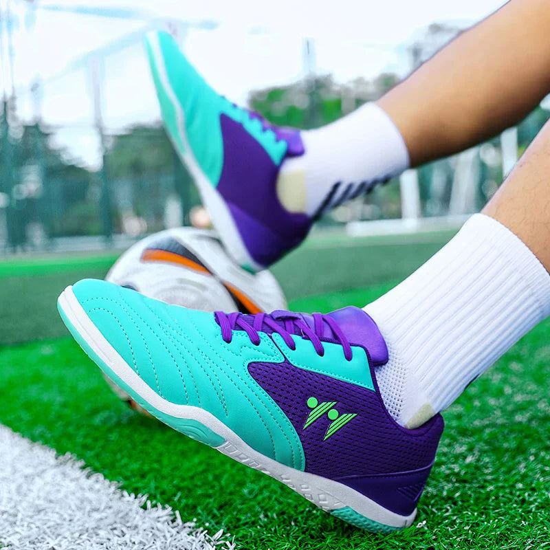 New Men Soccer Shoes Indoor High-top Non-Slip High-quality Match Futsal Sneakers Football Boots Grass Hot-selling Outdoor 37-45