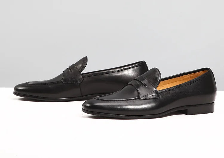 Italian Style Men's Loafers Tassel Genuine Suede Leather Comfortable Slip on Wedding Party Dress Shoes for Men Casual Shoes