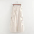 Ladies' fashion trend casual wide-leg trousers
