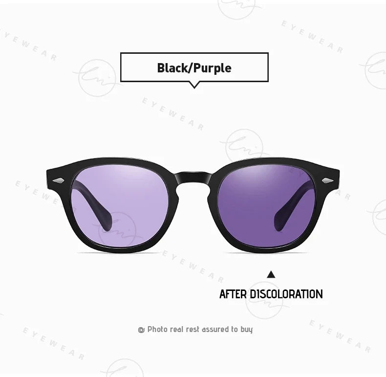 NEW Fashion Photochromic Sunglasses Women Men Polarized Blue Eyewear Drivign Outdoor UV Protection Eyewear gafas de sol mujer
