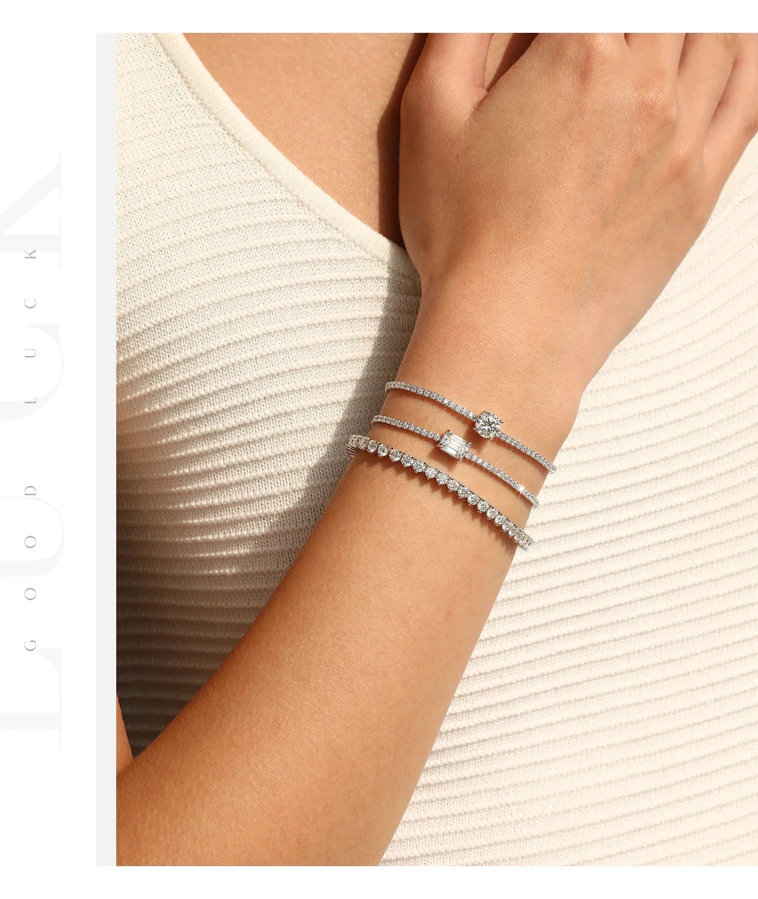 1CT Emerald Cut D Color Moissanite Tennis Bracelet 925 Sterling Silver Wedding Elegant Bracelets For Women Daily Jewelry