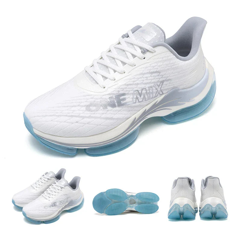 Men's Running Shoes Air Cushion Sneakers Breathable Mesh Outdoor Athletic Height Increase Walking Shoes Size EU 35-47