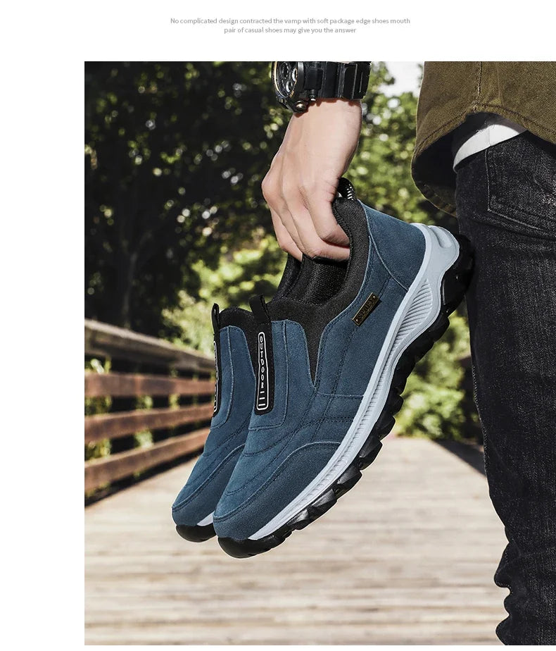 Men's Outdoor Hiking Shoes, Lightweight and Non Slip, Large Size 39 49, Camping, Running, Jogging, Leisure Sports Shoes