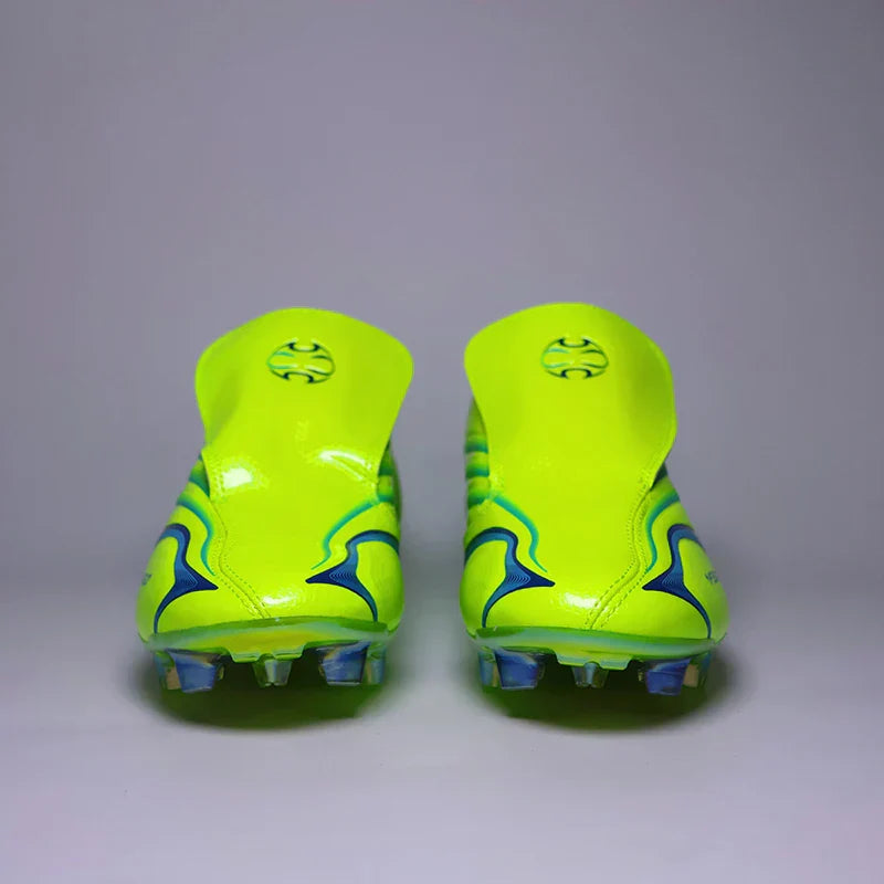 High Quality Mens Soccer Shoes F50 Training Non-Slip Turf Soccer Cleats Boys TF/FG Football Sneakers Chuteira Campo 39-45