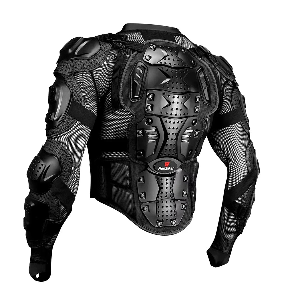 5XL Motorcycle Jackets Men's Full Body Armor Protection Jackets Motocross Enduro Racing Moto Protective Equipment Clothes