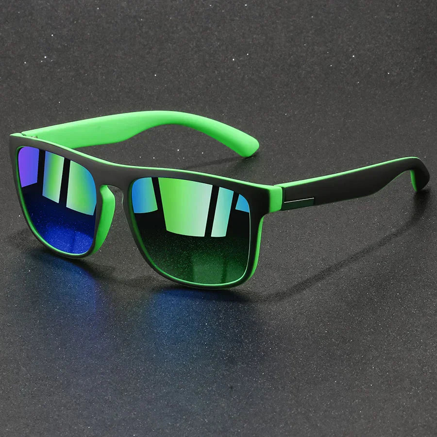 Fashion Vintage Square Sunglasses Men Women Fishing Driving Man Luxury Brand Designer Sun Glasses Anti-Glare Retro Eyewear UV400