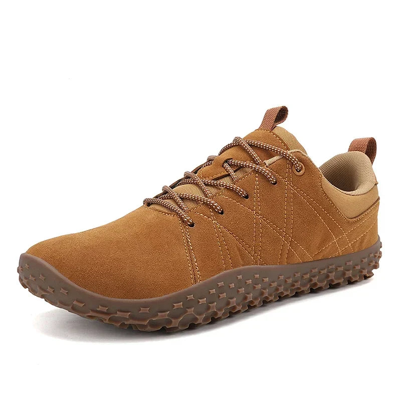 Outdoor Wide Toe Barefoot Men Hiking Shoes Minimalist Walking climbing Shoes Comfort Breathable Zero Soles Man Casual Sneakers
