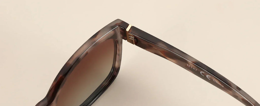Fashion Cateye Polarized Sunglasses for Women - Oversized Sun Glasses UV400 Protection Retro Shades Designer Style