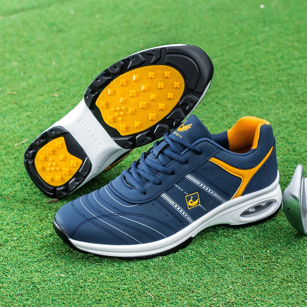 Men Golf Shoes Casual Breathable Waterproof Non-slip Golf Outdoor Training Shoes