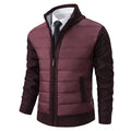Men Cardigan Sweater Coat 2025 Autumn Winter Korean Warm Thickened Stand Collar Zipper Solid Casual Jacket Fashion Men Clothing