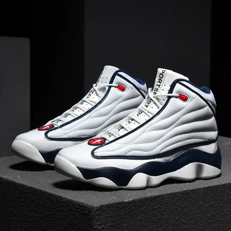 Men's casual outdoor sports classic practical basketball shoes trendy, soft, comfortable, anti-skid and wear-resistant outsole