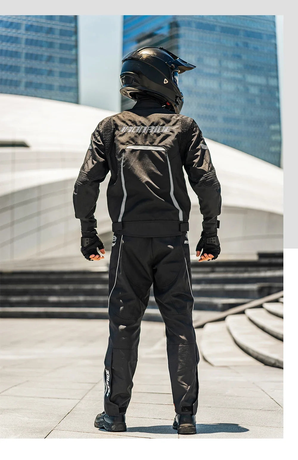 Motorcycle Jacket Waterproof Motorcross Jacket Pants Moto Jacket Windproof Riding Motorbike Clothes With Protective Gear M-3XL