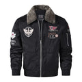 men's autumn winter thickened baseball uniform trendy coat Men's military fan jacket men MA-1 american overalls pilot jacket