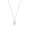 925 Sterling Silver Pearl Necklace with Irregular Real Natural Baroque Pearl for Women Necklace Jewelry GPN22