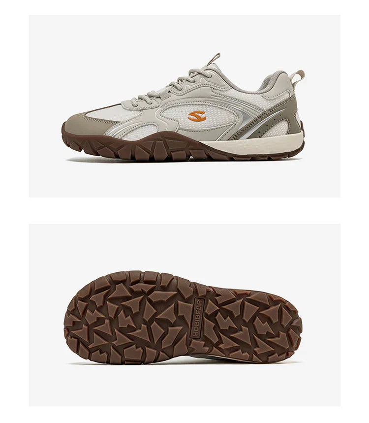 Unisex Wide Toe Barefoot Shoes Minimalist Retro Walking Sneakers Hiking Trail Running Shoes for Men Women