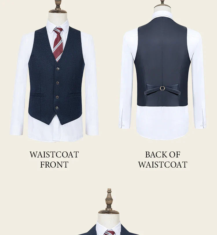 High Quality Male Groom Wedding Blazers Slim fit casual evening gown Business Office Men's Suits