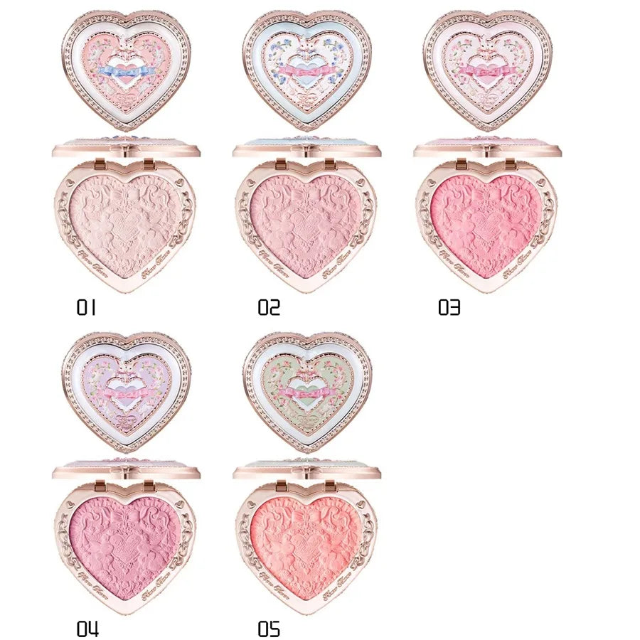 Garden Collection Lip Cream Blush Air Cushion CC Cream Liquid Foundation Eye Shadows Palette Makeup Set 10pcs