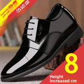 Men's Business Casual Leather Shoes – Genuine Leather, Black or Brown, EU 40–48