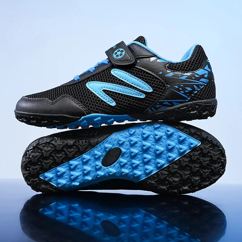 Kids Soccer Shoes FG/TF School Football Boots Boys Girls Cleats Grass Sneakers Child Outdoor Athletic Training Sports Footwear