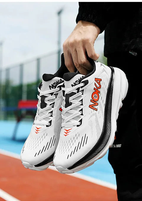 New ultra-light sports running shoes for men soft sole casual outdoor cushioning jogging shoes fashionable boys and teenagers 45