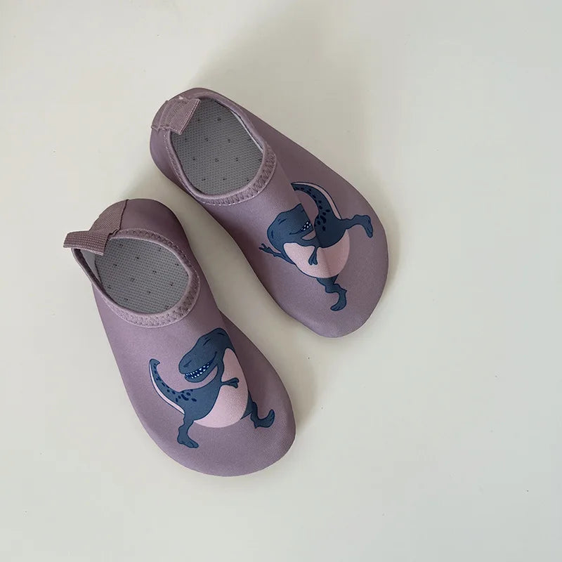 Kid Beach Shoes Water Park Gril Boy Socks Anti Slip Swimming Shoe Soft Sole Skin Sticking Beach Hiking Shoe Snorkeling Shoes