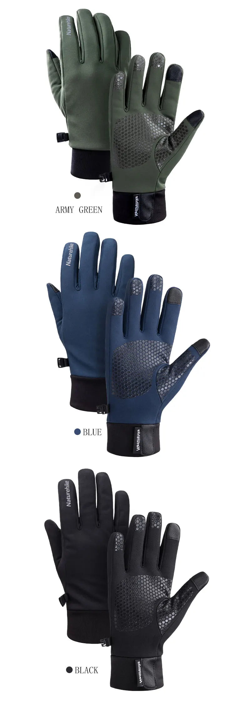 Ultralight Portable Winter Waterproof Warm Three Piece Down Hat Gloves Shoe Covers Hiking Camping Clothing Equipment