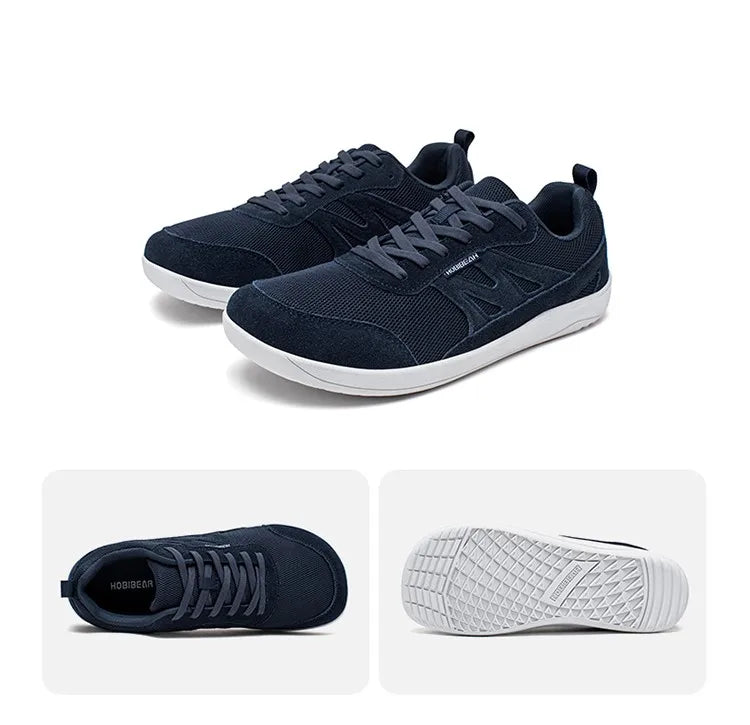 Barefoot Shoes for Women Men Zero Drop Wide Toe Box Sneakers Minimalist Lace Up Lightweight Running Shoes