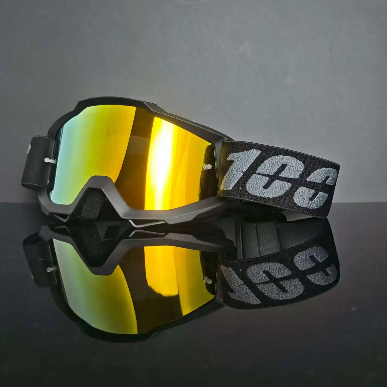 100 Motorcycle Goggles Cycling Glasses Outdoor Off-Road Ski Outdoor Sport MX ATV Dirt Bike Racing Motocross