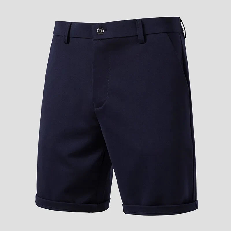New Men's Casual Shorts Lightweight Golf Shorts with 4 Pockets Stretch Quick Dry Comfy Work Shorts Black Navy