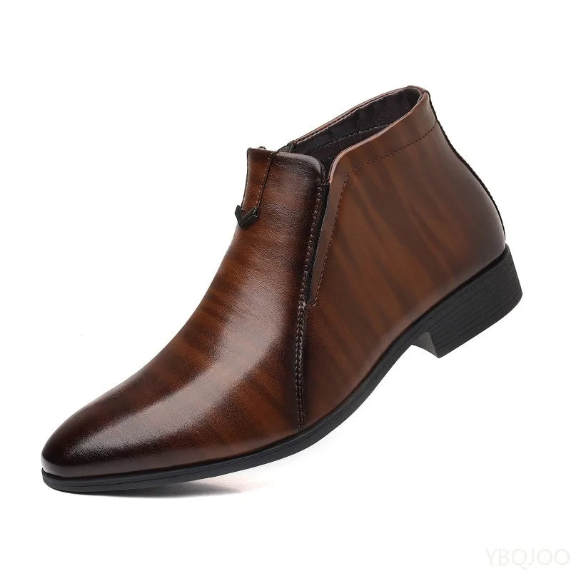Men’s Elegant Minimalist Dress Shoes – Comfortable Formal Footwear (EU 40–48)