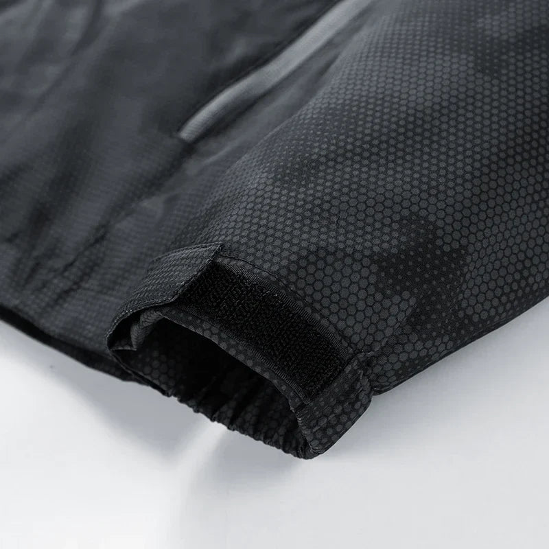 Hooded Hiking Jacket Men Outdoor Bomber Jackets Waterproof Windbreaker 2024 Spring Autumn Sports Casual Cargo Jackets Mens Coats