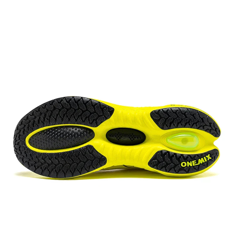 New Cushioning Running Shoes For Men Suitable Heavy Runners Lace Up Sports Women Non-slip Outdoor Athletic Male Sneakers