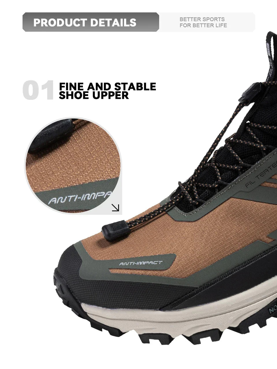 Men Hiking Shoes Outdoor Waterproof Resistant Sneakers Male Winter Comfort Plush Warm Casual Walking Shoes Non-Slip