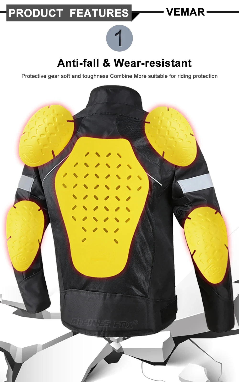 Summer Motorcycle Jacket Men's Motocross Jacket Motorcyclist Jacket Protective Gear Coat Racing Reflective Oxford Clothing M-5XL