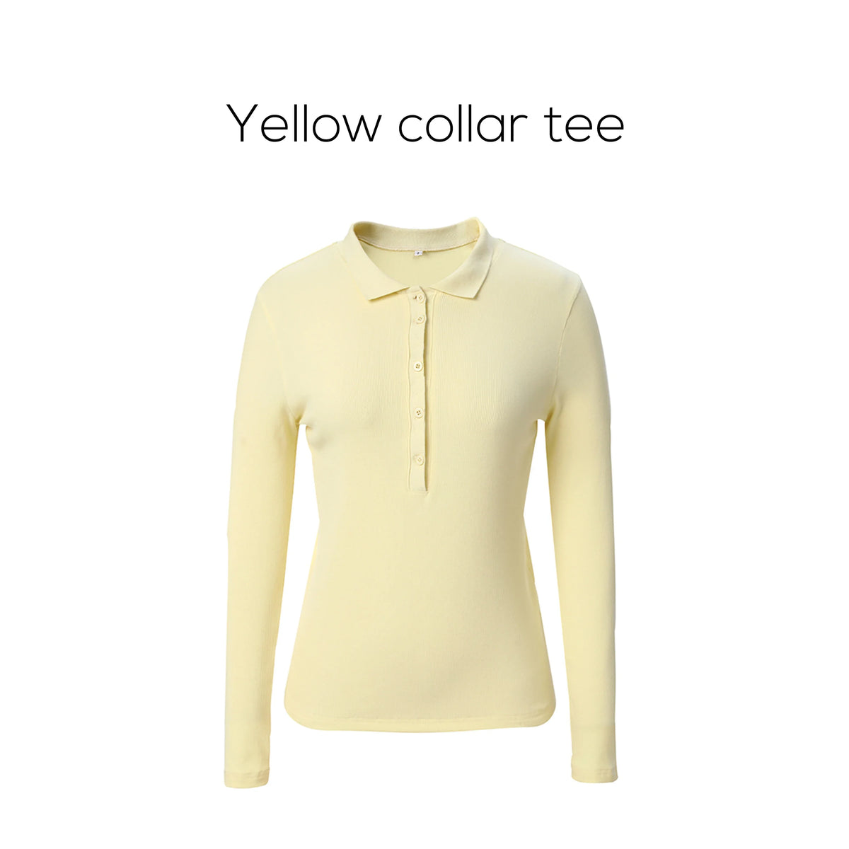 AP 2025 Spring and Summer Women Turn-down Collar Tee Soft Lady Cotton Blend Skirt Comfortable Casual